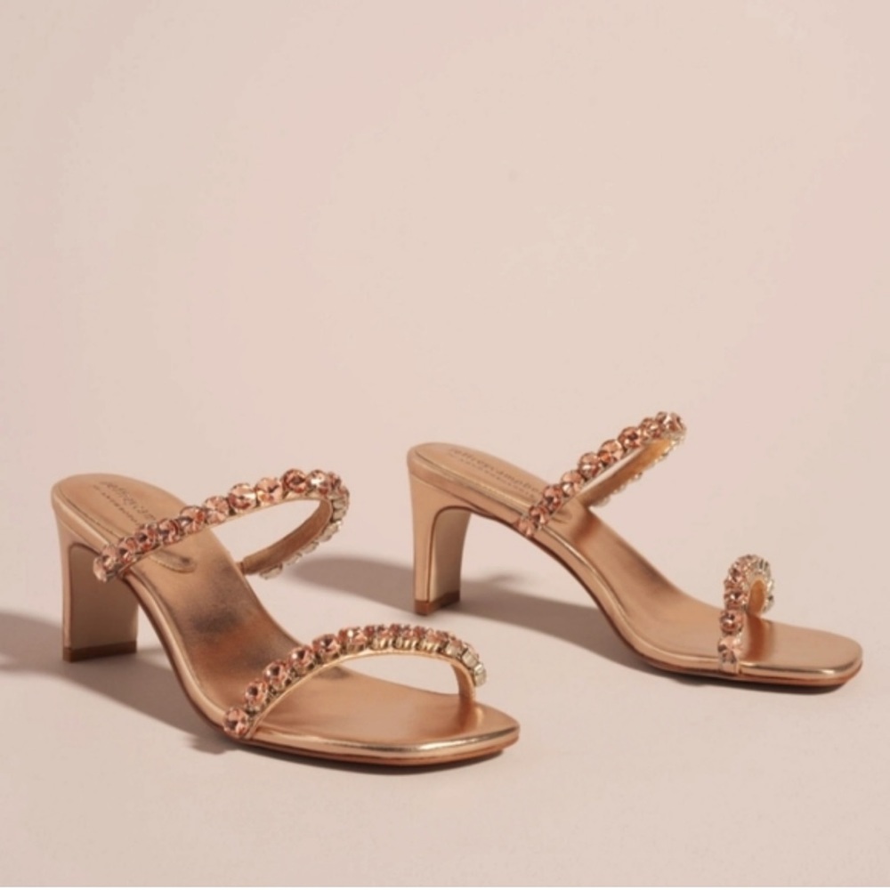 Jeffrey Campbell Embellished Heel Sandal